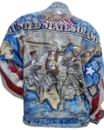 Tony Alamo The United States of America Denim Jacket - Image 8