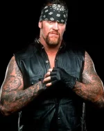 Undertaker WWE Black Leather Vest