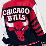 Vintage Chicago Bulls Leather Varsity Jacket