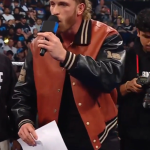 Logan Paul Smackdown Brown Bomber Jacket