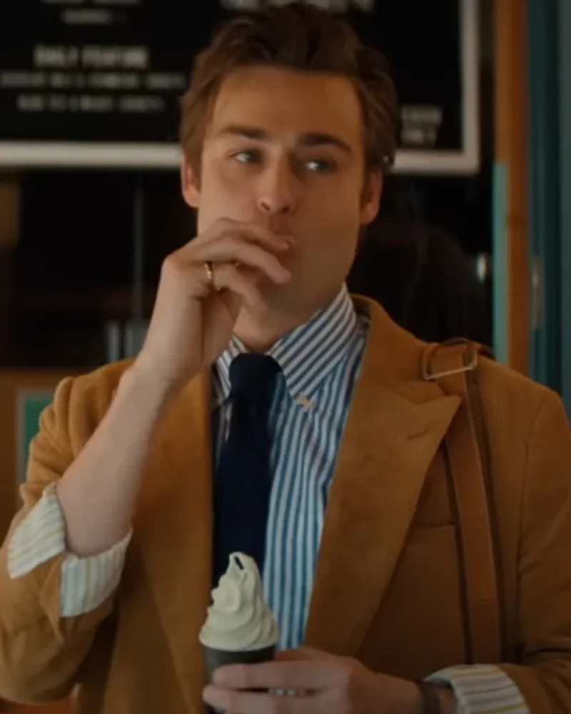 21..douglas-booth-young-werther-2024-brown-blazer Douglas Booth Young Werther 2024 Brown Blazer - Image 1