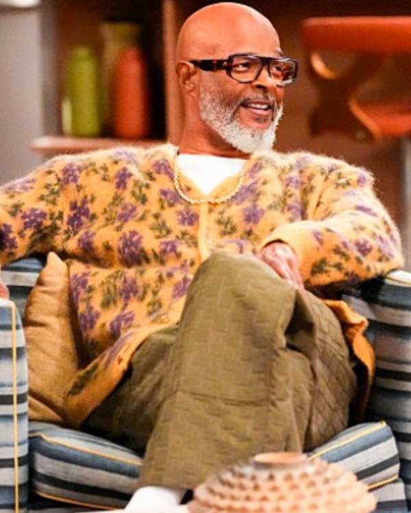 31poppas-house-damon-wayans-floral-cardigan. Poppas House Damon Wayans Floral Cardigan - Image 1