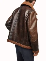 WWE Dean Ambrose Shearling Leather Jacket - Image 3