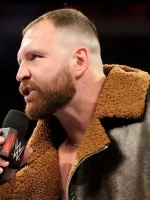WWE Dean Ambrose Shearling Leather Jacket - Image 4