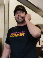 Ben Affleck Super Bowl 2025 Dunkin T-Shirt