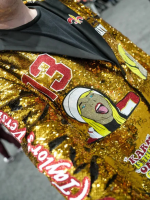 Super Bowl 2025 Taylor Swift Golden Sequined Jacket - Image 4
