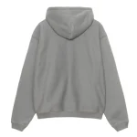 Stussy Unisex Outline Zip Hoodie Red - Image 2