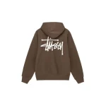 Stussy Basic Fleece Hoodie - Image 2