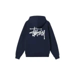 Stussy Basic Fleece Hoodie - Image 6