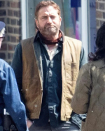 Gerard Butler Greenland Migration Brown Vest - Image 2