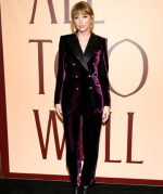 All Too Well Premiere Taylor Swift Velvet Blazer - Image 3