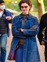 Anne Hathaway Armageddon Time 2022 Denim Coat - Image 3