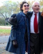 Anne Hathaway Armageddon Time 2022 Denim Coat - Image 4