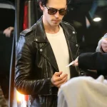 Austin Butler The Bikeriders Black Leather Jacket