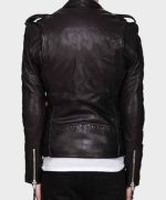 Austin Butler The Bikeriders Black Leather Jacket - Image 4