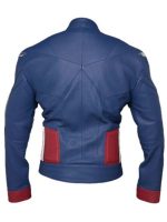 Avengers Endgame Captain America Blue Cosplay Jacket - Image 2