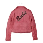 Barbie Pink Leather Jacket - Image 2