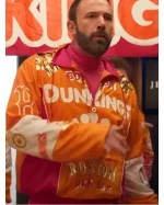 Ben Affleck Dunkin Donuts Orange Jacket - Image 4