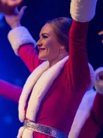 Britt Robertson The Merry Gentlemen Christmas Coat