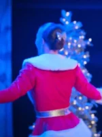 Britt Robertson The Merry Gentlemen Christmas Coat - Image 3