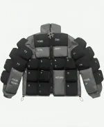 Christine Quinn Black And Grey Keyboard Jacket - Image 2