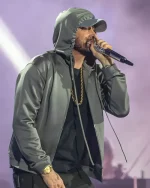 Eminem Grey Polyester Hoodie - Image 2