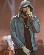 Eminem Grey Polyester Hoodie - Image 3