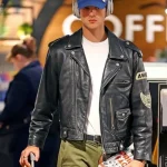 Jacob Elordi Avirex Leather Jacket