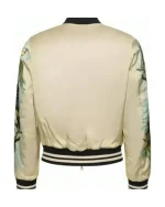 John Legend The Voice Embellished Bird Print Bomber Jacket - Image 3