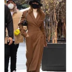 Kendall Jenner Street-style Brown Coat