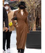 Kendall Jenner Street-style Brown Coat