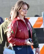 Lana Del Rey Super Bowl 2024 Leather Jacket - Image 2