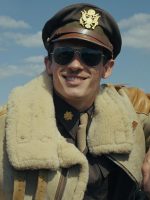 Masters of the Air S01 Callum Turner Aviator B3 Leather Jacket - Image 3
