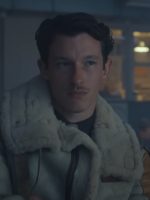 Masters of the Air S01 Callum Turner Aviator B3 Leather Jacket - Image 4