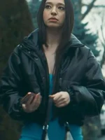 Mikey Madison Anora 2024 Cropped Bomber Jacket