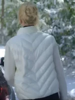 Nicole Kidman A Family Affair White Puffer Jacket - Image 2