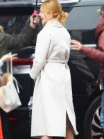 Nicole Kidman Babygirl White Coat - Image 2