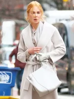 Nicole Kidman Babygirl White Coat - Image 3
