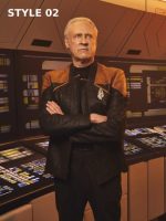 Star Trek Picard Season 3 Field Leather Jacket - Image 4