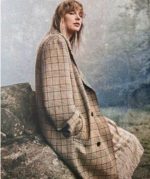 Taylor Swift Folklore Long Checkered Coat