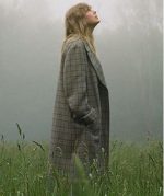 Taylor Swift Folklore Long Checkered Coat - Image 2
