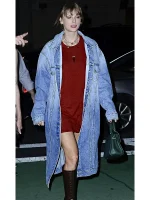Taylor Swift Long Denim Coat - Image 4