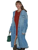 Taylor Swift Long Denim Coat - Image 5