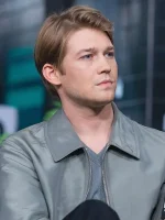 Joe Alwyn A Christmas Carol Interview Bomber Jacket - Image 2