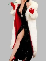101 Dalmatians Cruella De Vil Shearling Costume Coat - Image 3