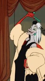 101 Dalmatians Cruella De Vil Shearling Costume Coat - Image 6