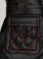 Close-up of the pocket on the Elvis Presley Long Coat.