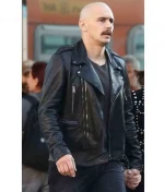 James Franco Zeroville 2019 Black Biker Jacket - Image 2