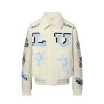 Louis Vuitton Bugs Bunny Cream Varsity Jacket - Image 3