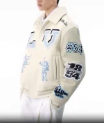 Louis Vuitton Bugs Bunny Cream Varsity Jacket - Image 5